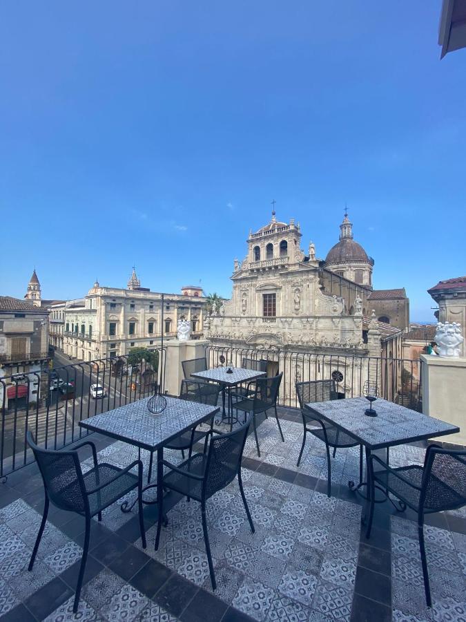 Palazzo Frami Hotell Acireale Eksteriør bilde